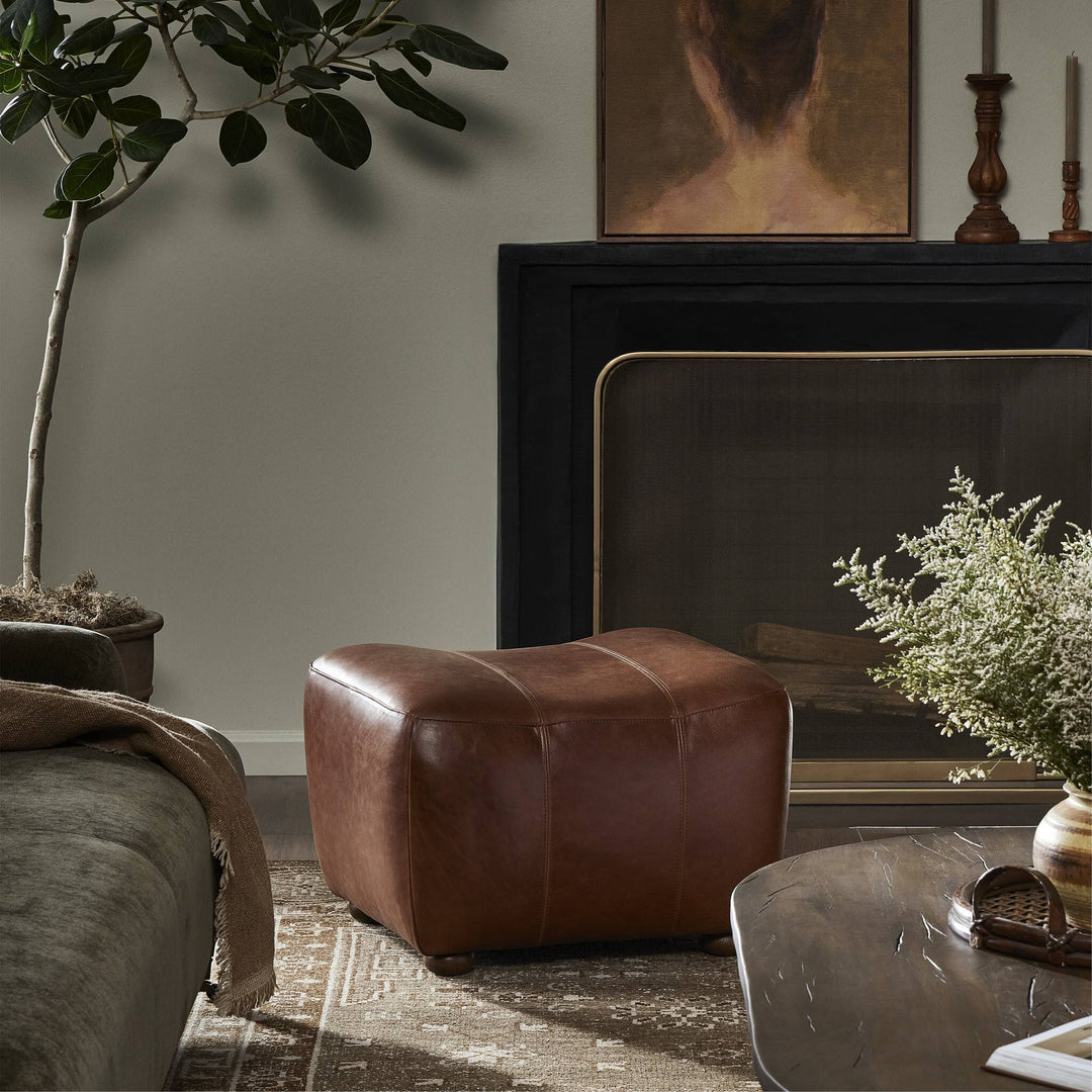 Four Hands - Kylo Ottoman - 244453-010 | American Home Furniture