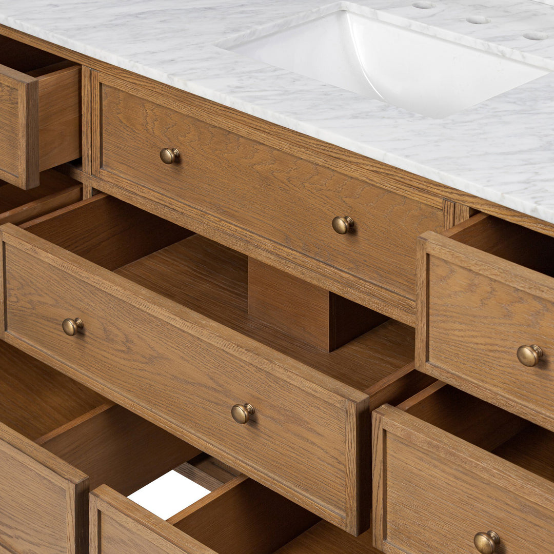 Four Hands - Elliston Single Wide Vanity - 244464-001 | American Home Furniture
