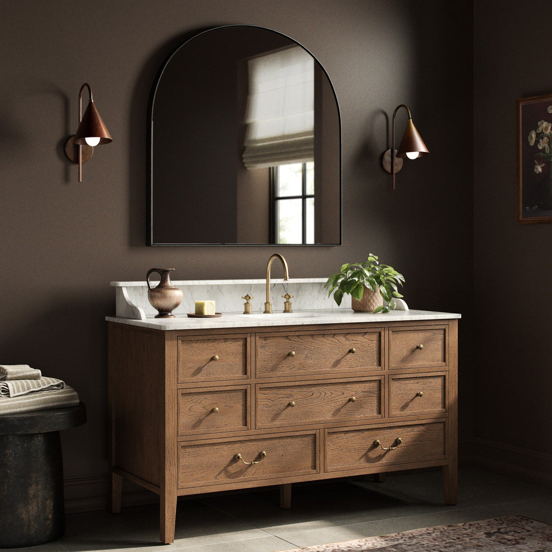 Four Hands - Elliston Single Wide Vanity - 244464-001 | American Home Furniture