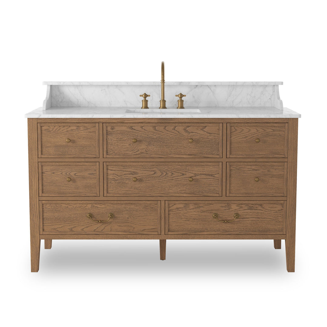 Four Hands - Elliston Single Wide Vanity - 244464-001 | American Home Furniture