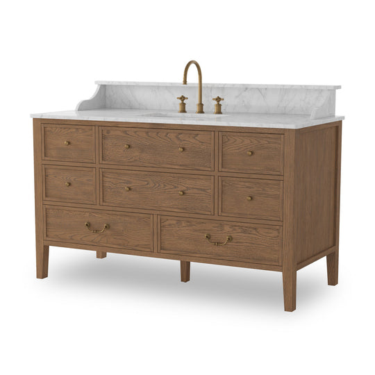 Four Hands - Elliston Single Wide Vanity - 244464-001 | American Home Furniture