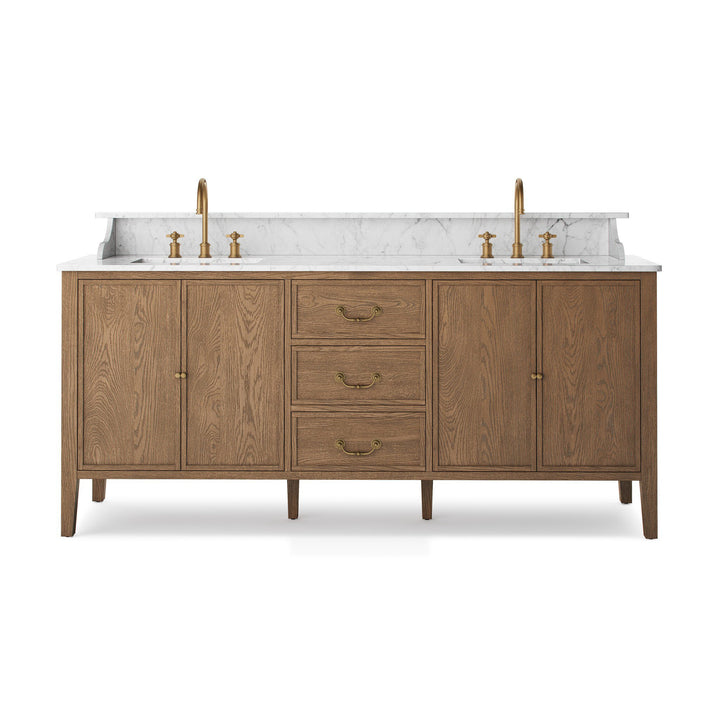 Four Hands - Elliston Double Vanity - 244466-001 | American Home Furniture