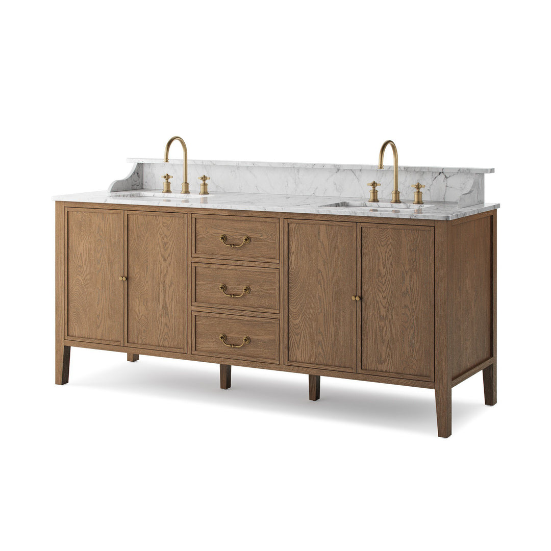 Four Hands - Elliston Double Vanity - 244466-001 | American Home Furniture