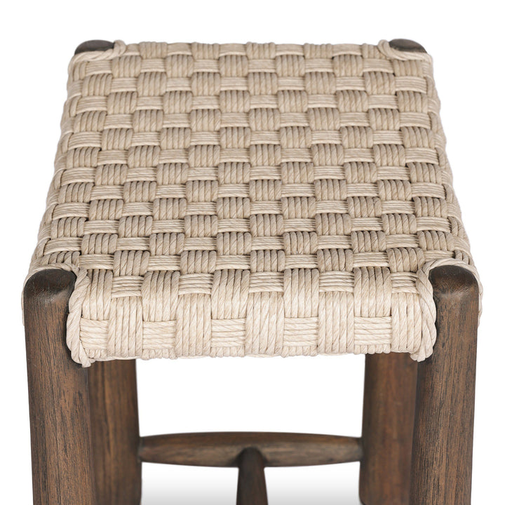 Four Hands - Savio Outdoor Accent Stool - 244594-002 | American Home Furniture