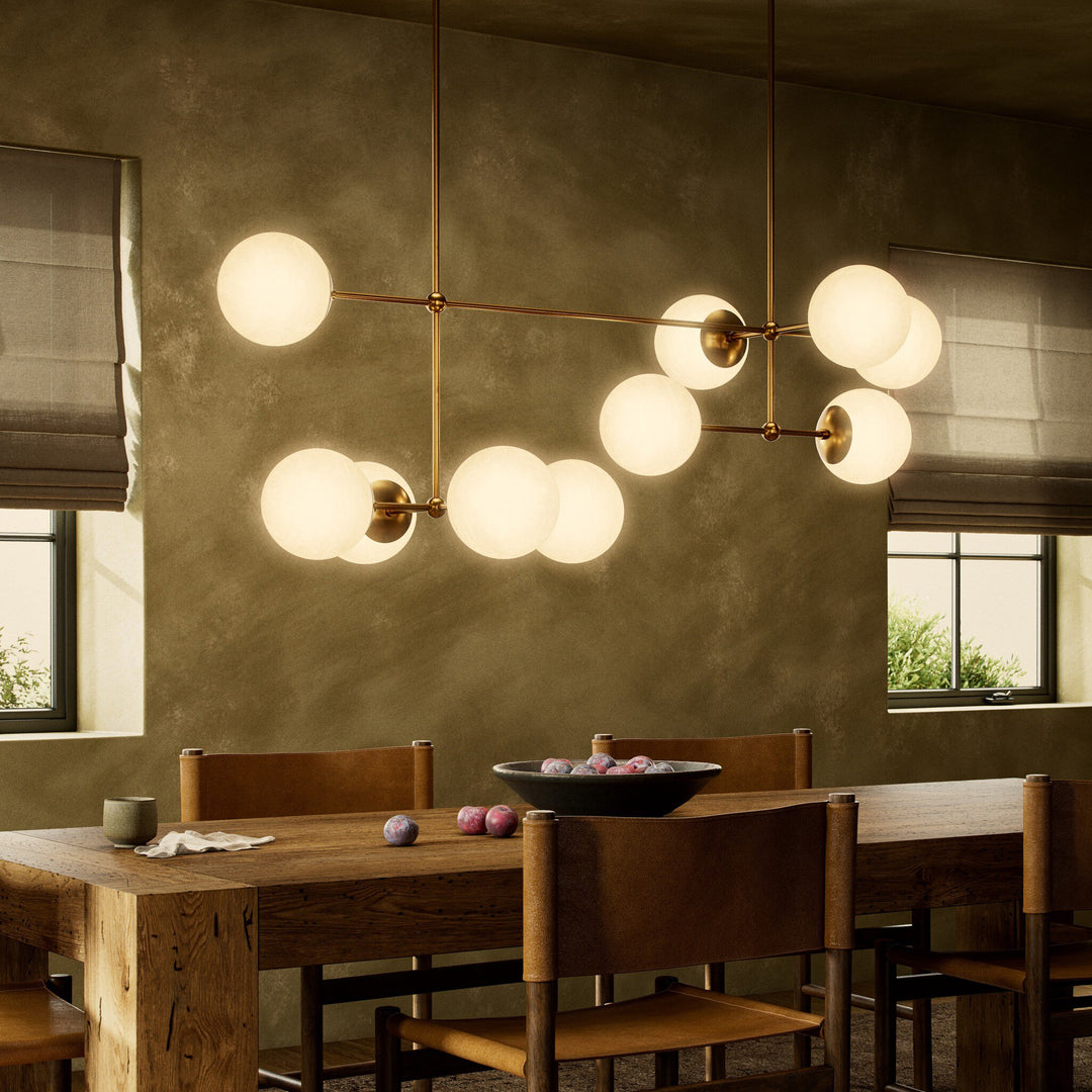 Four Hands - Armstrong Small Linear Chandelier - 244994-001 | American Home Furniture