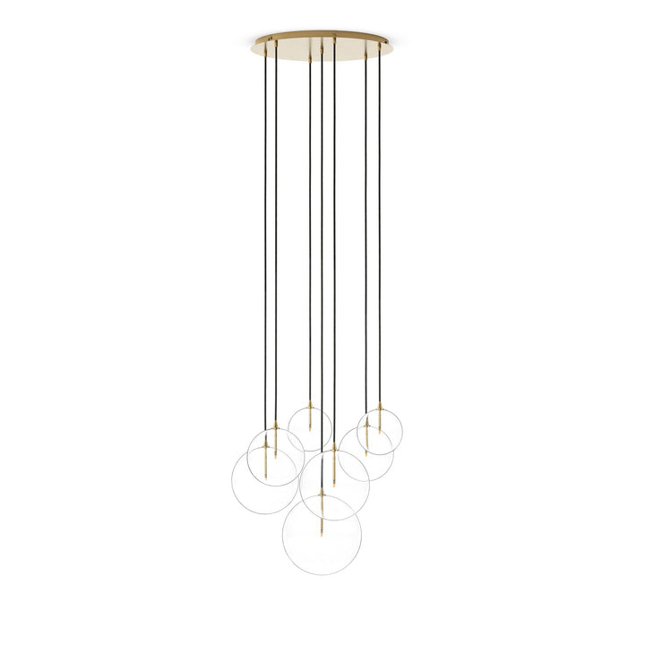 Four Hands - Cluster 7 Mix Chandelier - 245009-001 | American Home Furniture