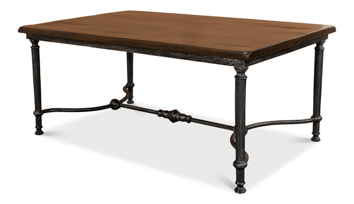 American Home Furniture | Sarreid - Layton Lodge Cocktail Table