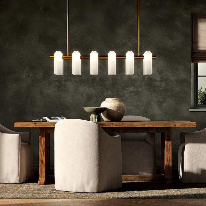 Four Hands - Odyssey Linear MD Chandelier - 245016-001 | American Home Furniture
