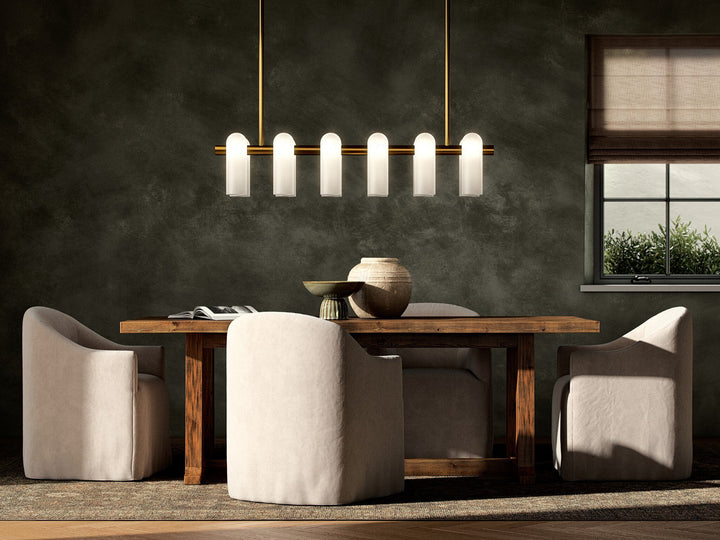 Four Hands - Odyssey Linear MD Chandelier - 245016-001 | American Home Furniture