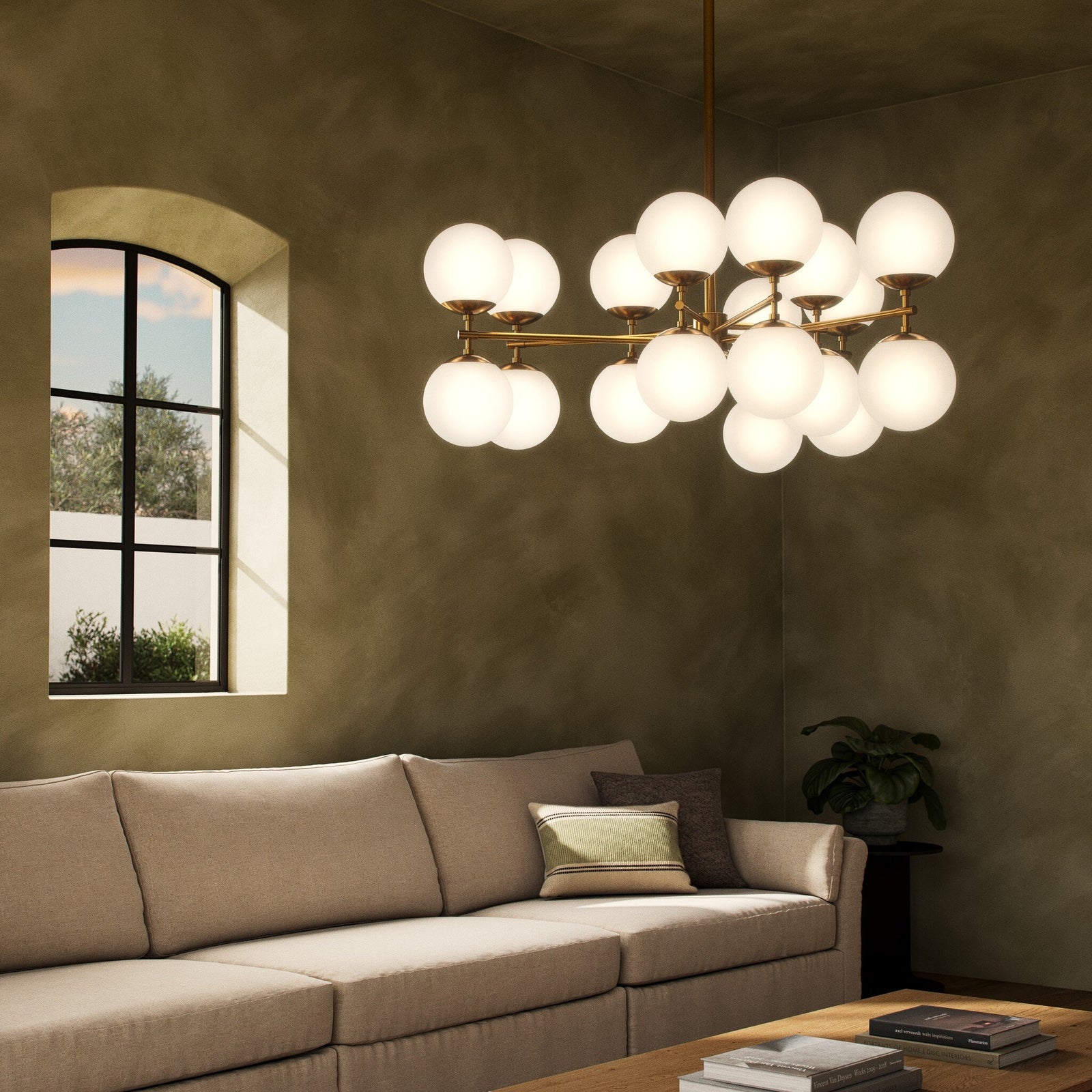 Four Hands - Zodiac Chandelier - 245024-001 | American Home Furniture