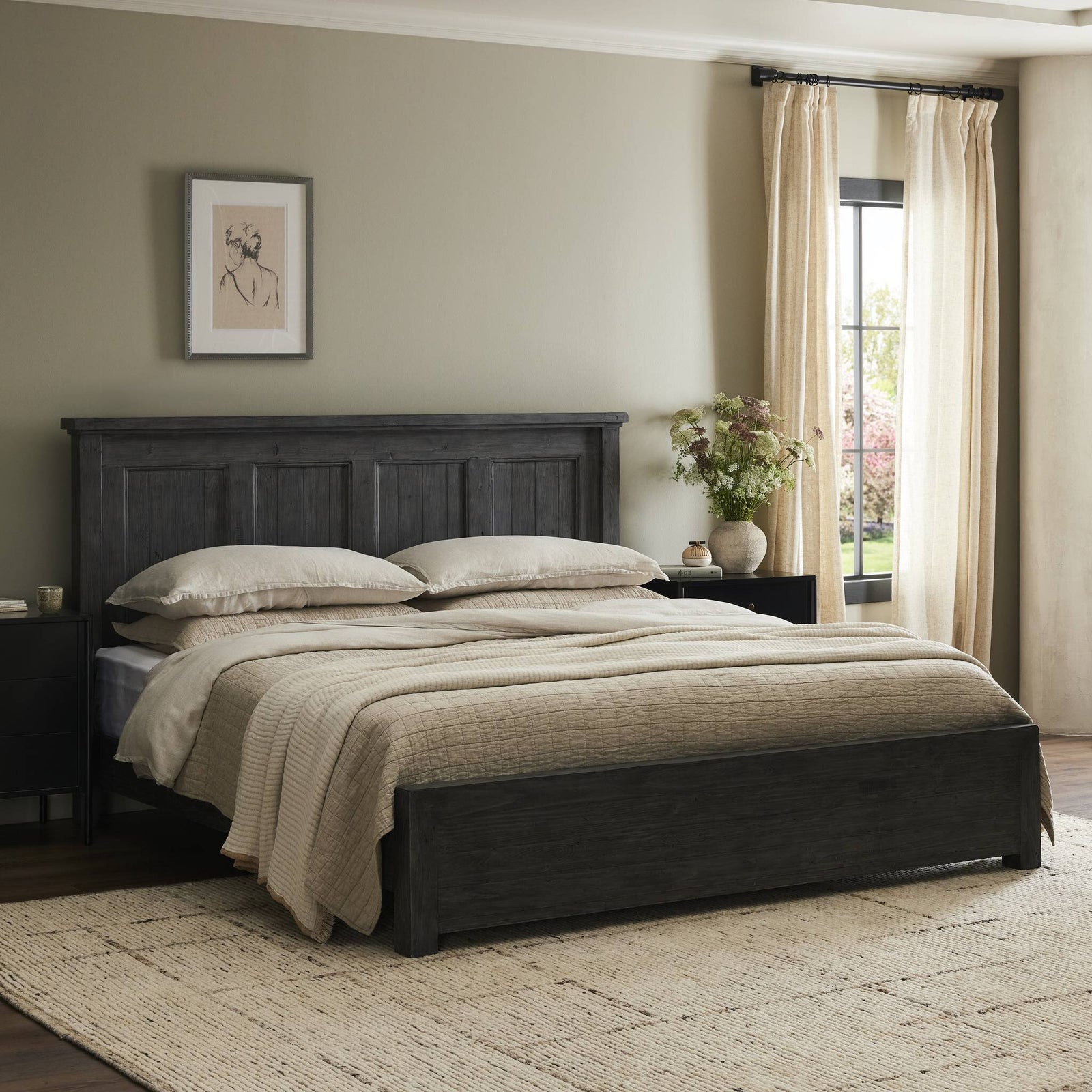 Four Hands - Irish Coast Box Bed with Low Footboard - 245238-002 | American Home Furniture