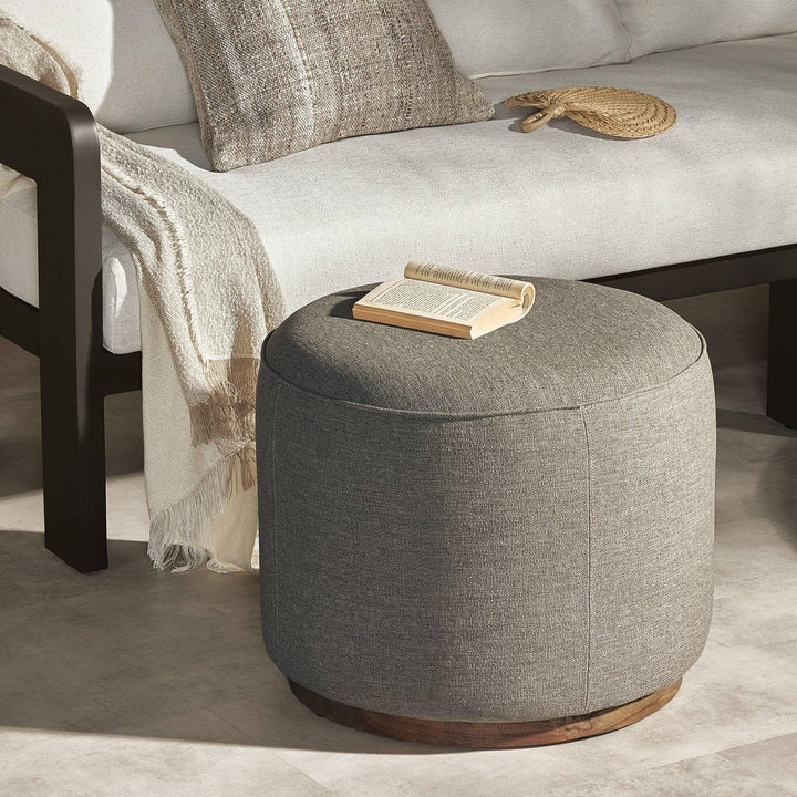 Sinclair Outdoor Ottoman - AmericanHomeFurniture