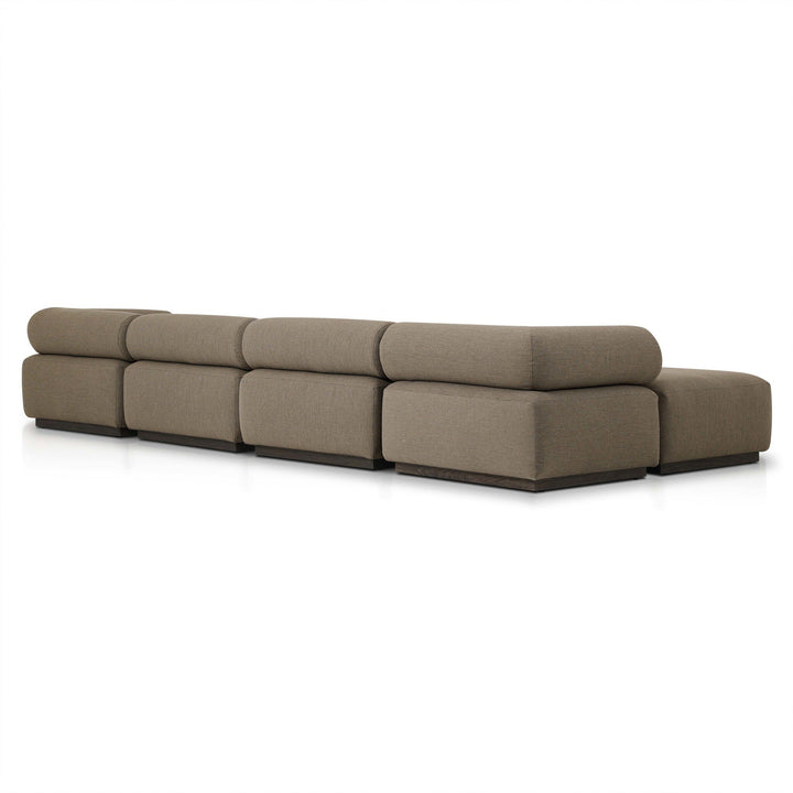 Four Hands - Lenox Outdoor 4Pc Sectional w/Ottoman - 245287-001 | American Home Furniture