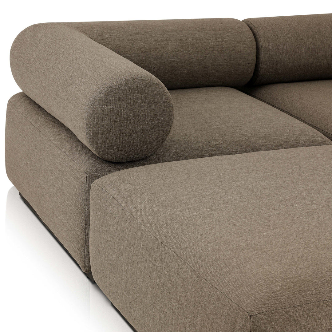 Four Hands - Lenox Outdoor 4Pc Sectional w/Ottoman - 245287-001 | American Home Furniture