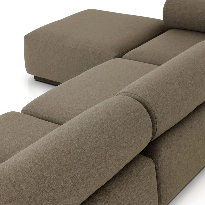 Four Hands - Lenox Outdoor 4Pc Sectional w/Ottoman - 245287-001 | American Home Furniture