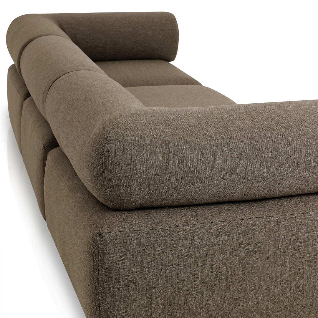 Four Hands - Lenox Outdoor 4Pc Sectional w/Ottoman - 245287-001 | American Home Furniture