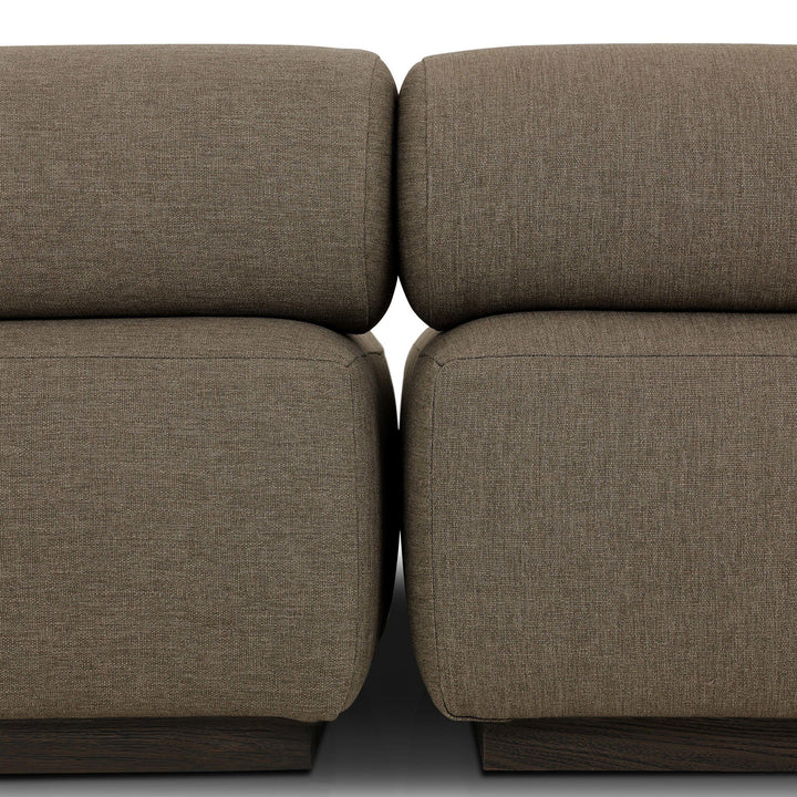Four Hands - Lenox Outdoor 4Pc Sectional w/Ottoman - 245287-001 | American Home Furniture