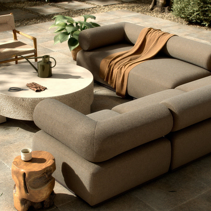 Four Hands - Lenox Outdoor 5Pc Sectional - 245289-001 | American Home Furniture
