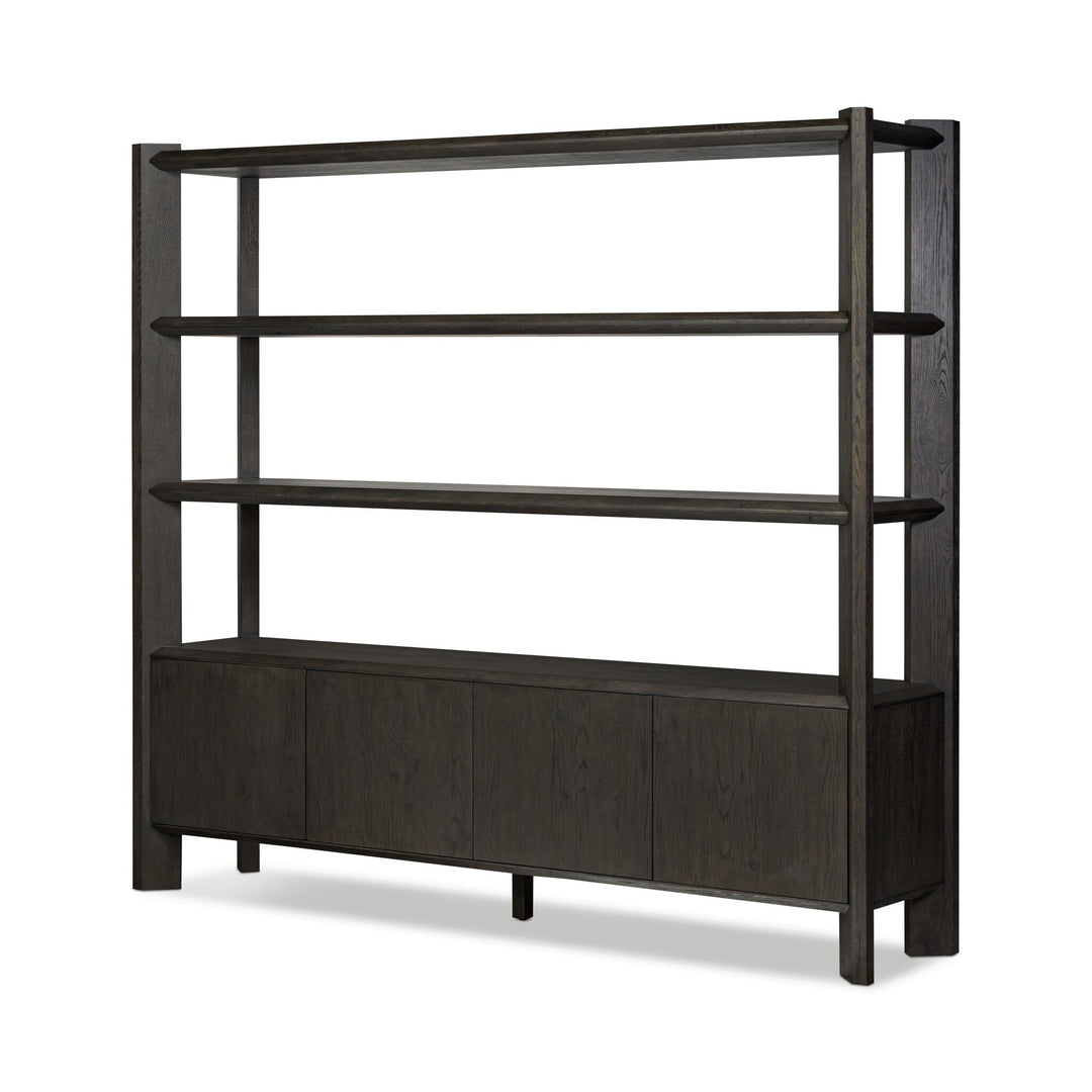 Four Hands - Orwin Wide Bookshelf - 245453-001 | American Home Furniture