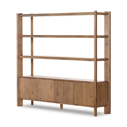 Four Hands - Orwin Wide Bookshelf - 245453-002 | American Home Furniture