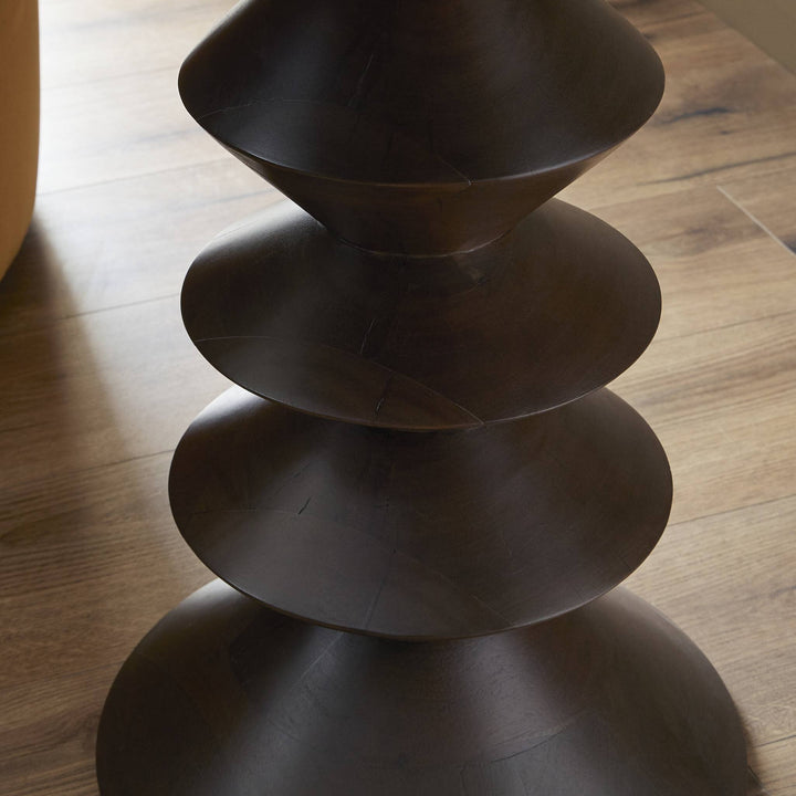 Four Hands - Stacked End Table - 245824-001 | American Home Furniture