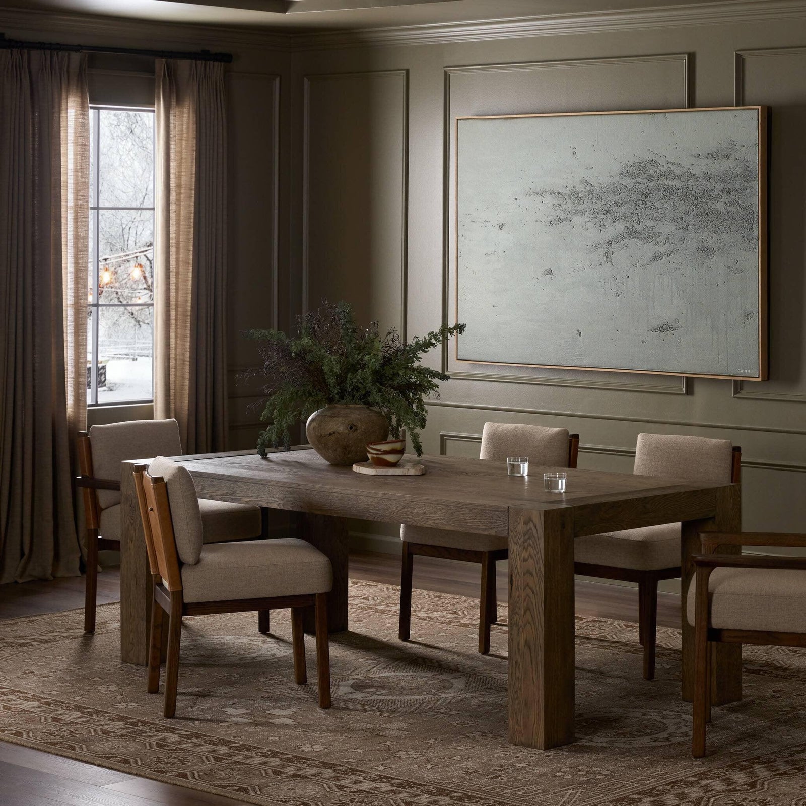 Four Hands - Coralie Extension Dining Table - 245826-001 | American Home Furniture