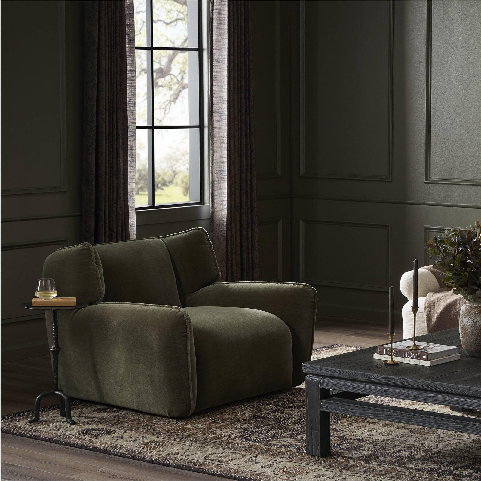 Four Hands Garland Swivel Chair ACCENT + LOUNGE CHAIRS