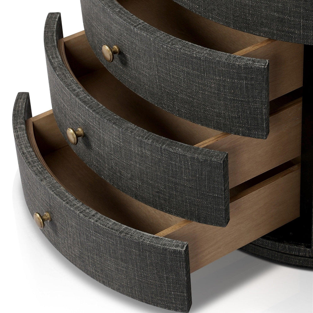 Amelia Oval Nightstand - AmericanHomeFurniture