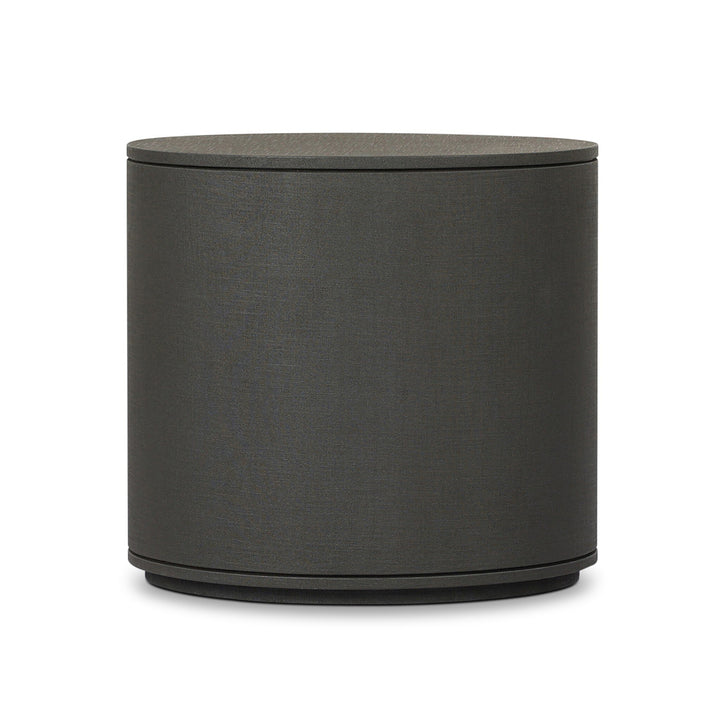 Dark Green Lacquered Linen