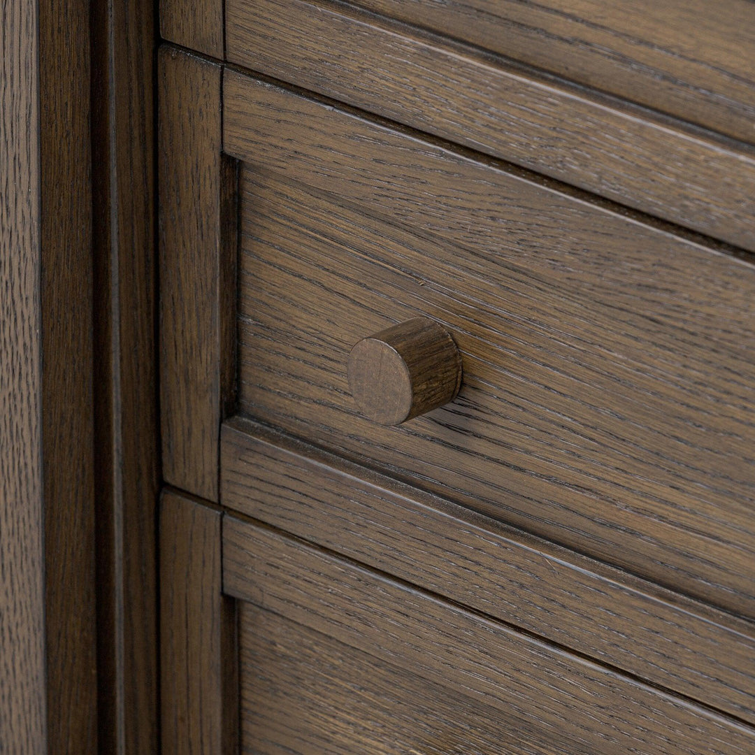 Miko Media Console - AmericanHomeFurniture