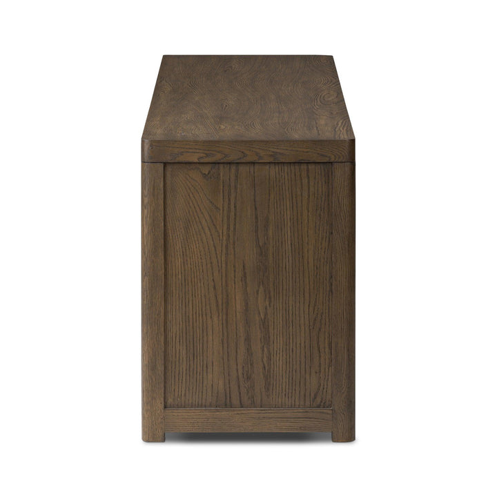 Miko Media Console - AmericanHomeFurniture