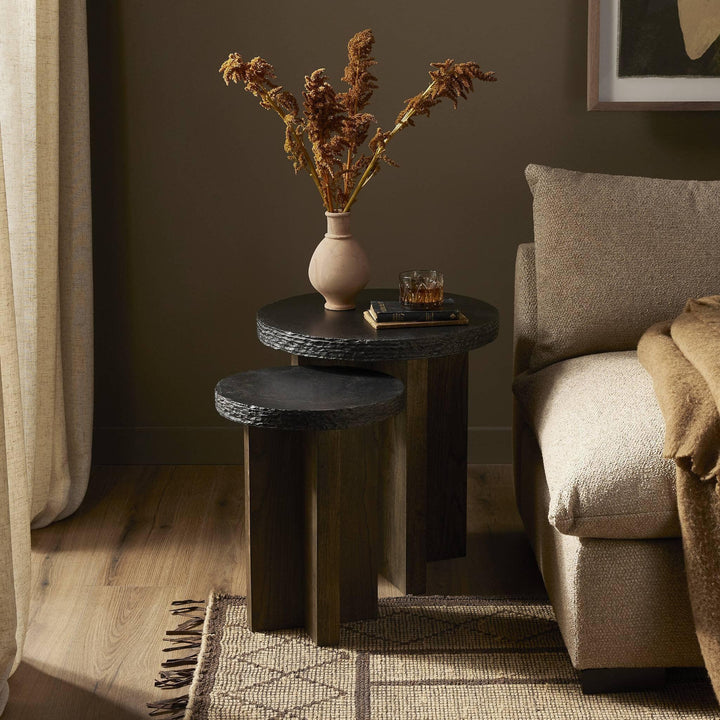 Mezes Nesting End Table - AmericanHomeFurniture