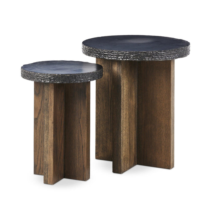 Mezes Nesting End Table - AmericanHomeFurniture
