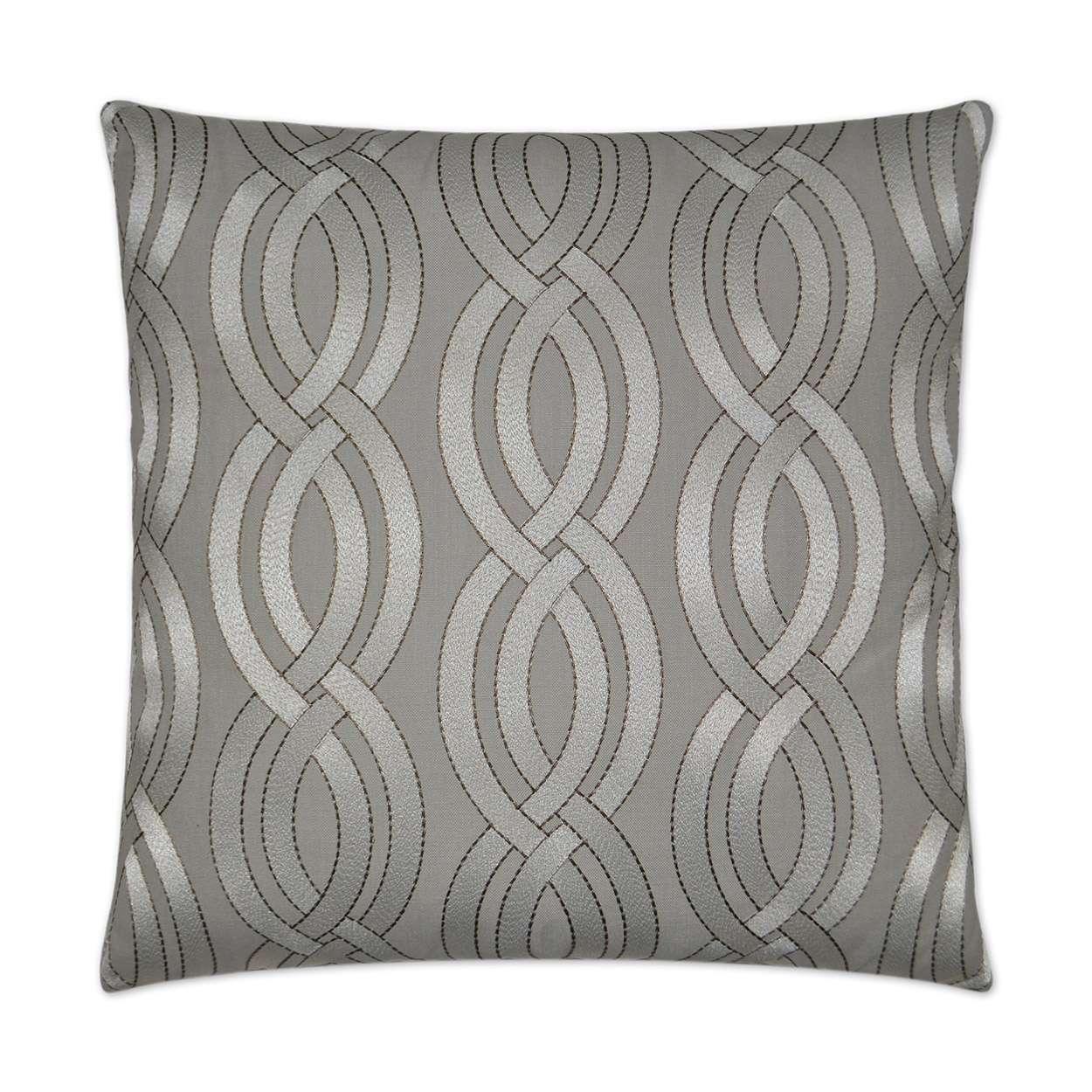 D.V. KAP Home - Winding Path Pillow - 2463-G-2424 | American Home Furniture