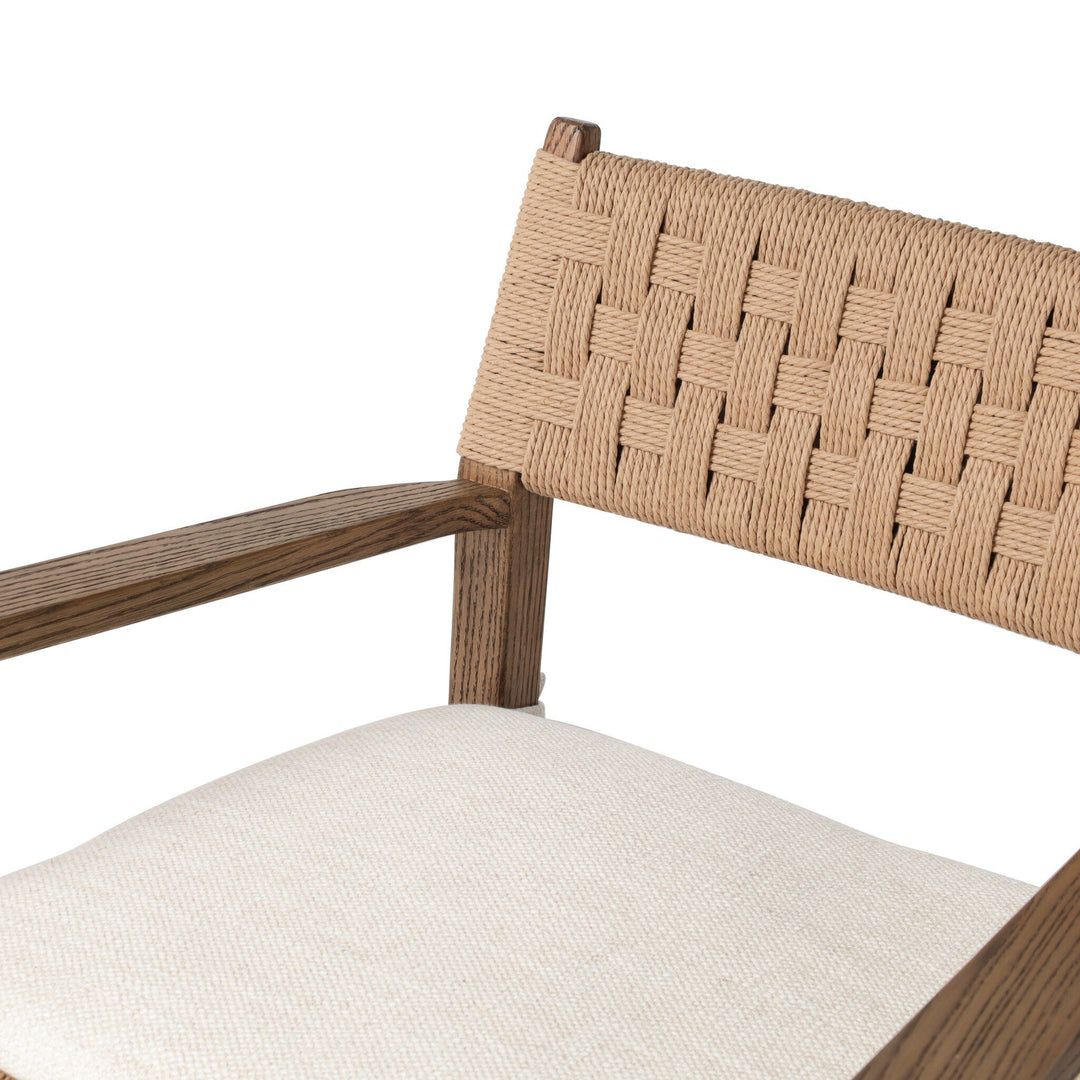 Four Hands - Hamlin Dining Armchair with Cushion - 246661-001 | American Home Furniture
