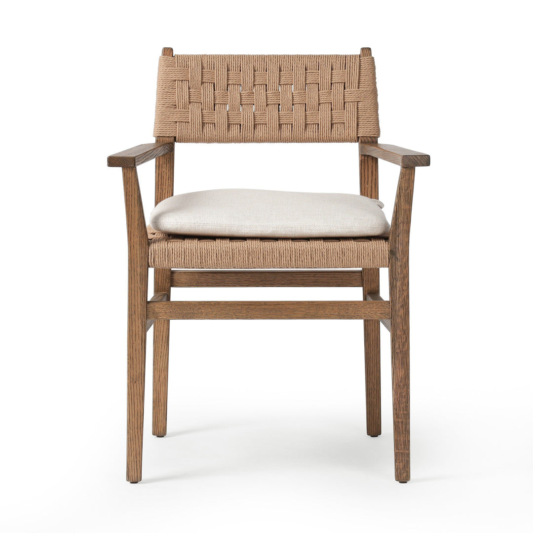 Four Hands - Hamlin Dining Armchair with Cushion - 246661-001 | American Home Furniture