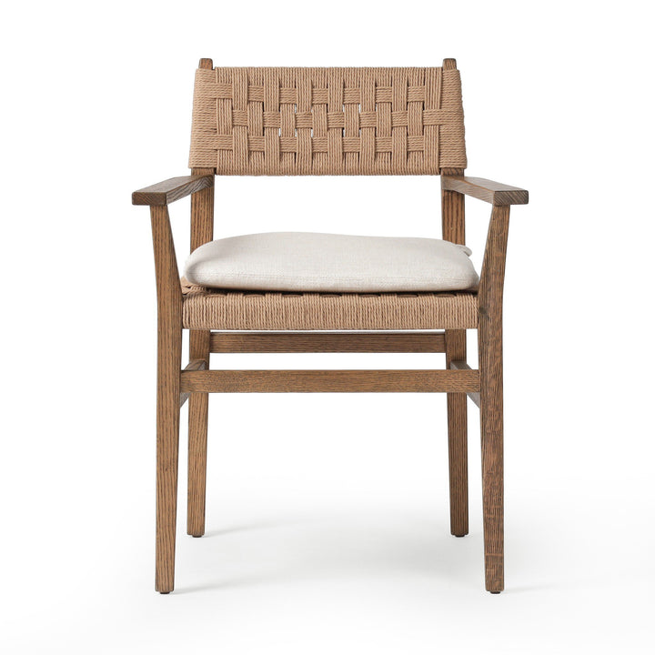 Four Hands - Hamlin Dining Armchair with Cushion - 246661-001 | American Home Furniture