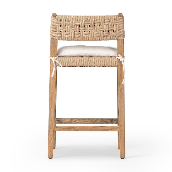 Four Hands - Hamlin Stool with Cushion - 246663-002 | American Home Furniture