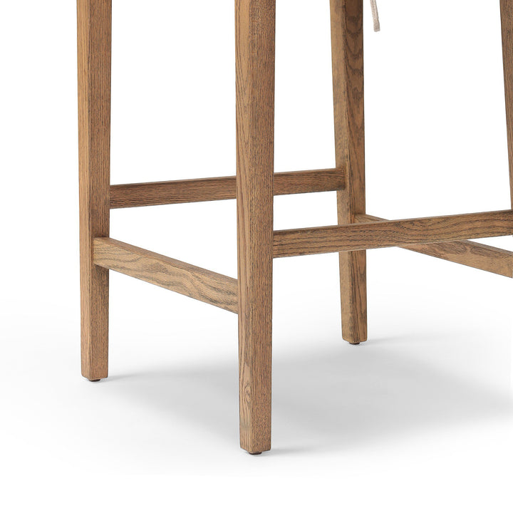 Four Hands - Hamlin Stool with Cushion - 246663-002 | American Home Furniture
