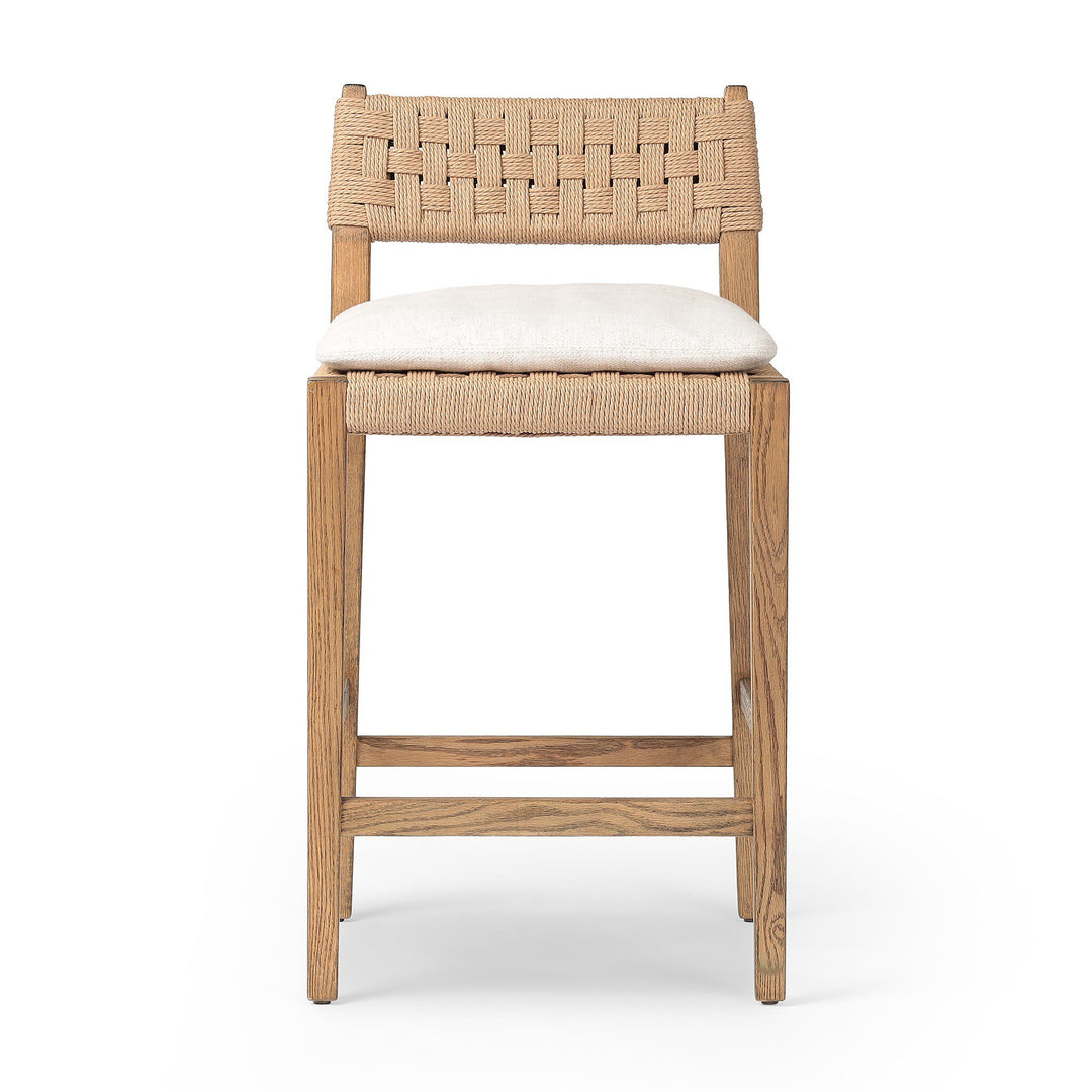 Four Hands - Hamlin Stool with Cushion - 246663-002 | American Home Furniture