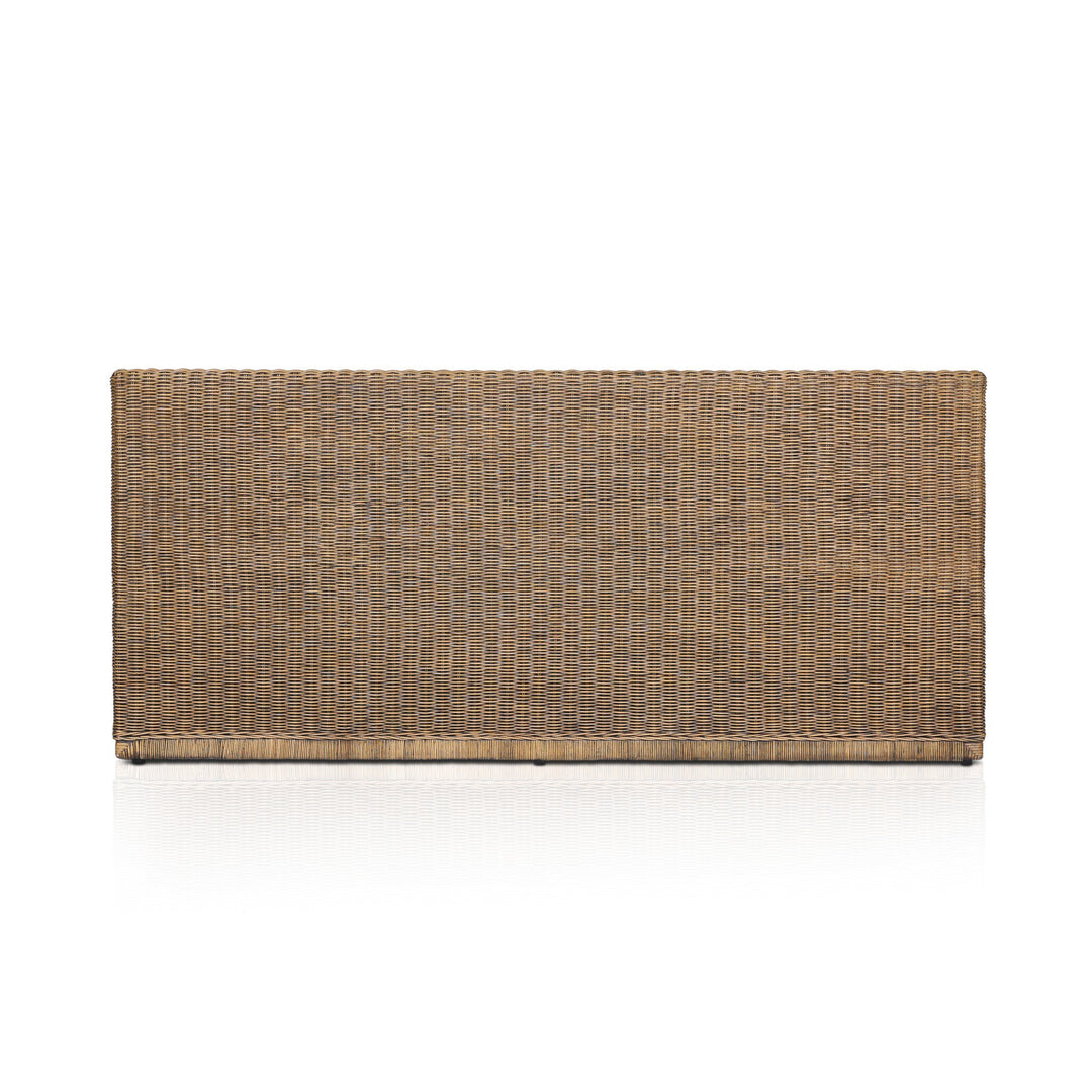 Four Hands - Senna RAF Woven Dining Bench - 246685-001 | American Home Furniture