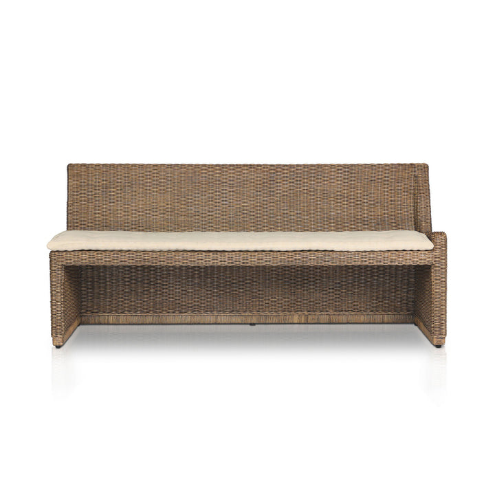 Four Hands - Senna RAF Woven Dining Bench - 246685-001 | American Home Furniture