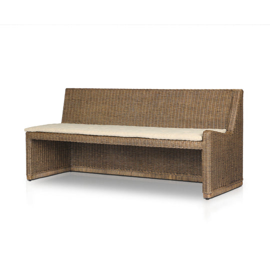 Four Hands - Senna RAF Woven Dining Bench - 246685-001 | American Home Furniture
