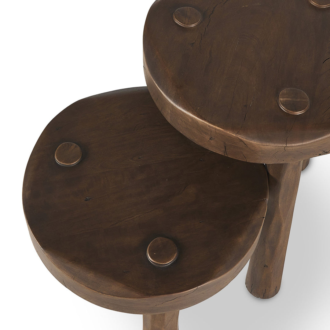 Four Hands - Maha Accent Stool - 246748-001 | American Home Furniture