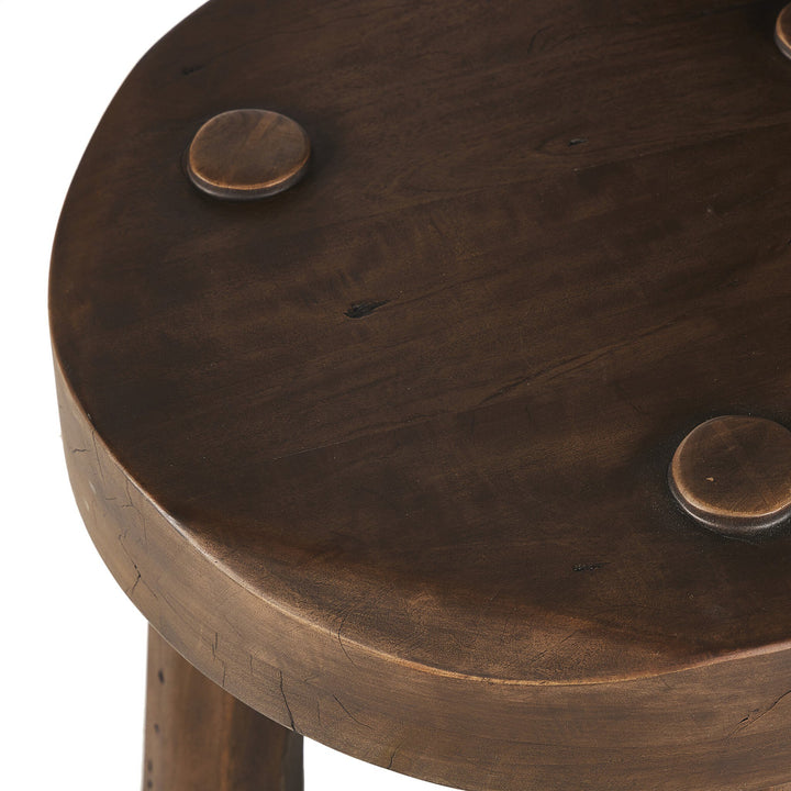 Four Hands - Maha Accent Stool - 246748-001 | American Home Furniture