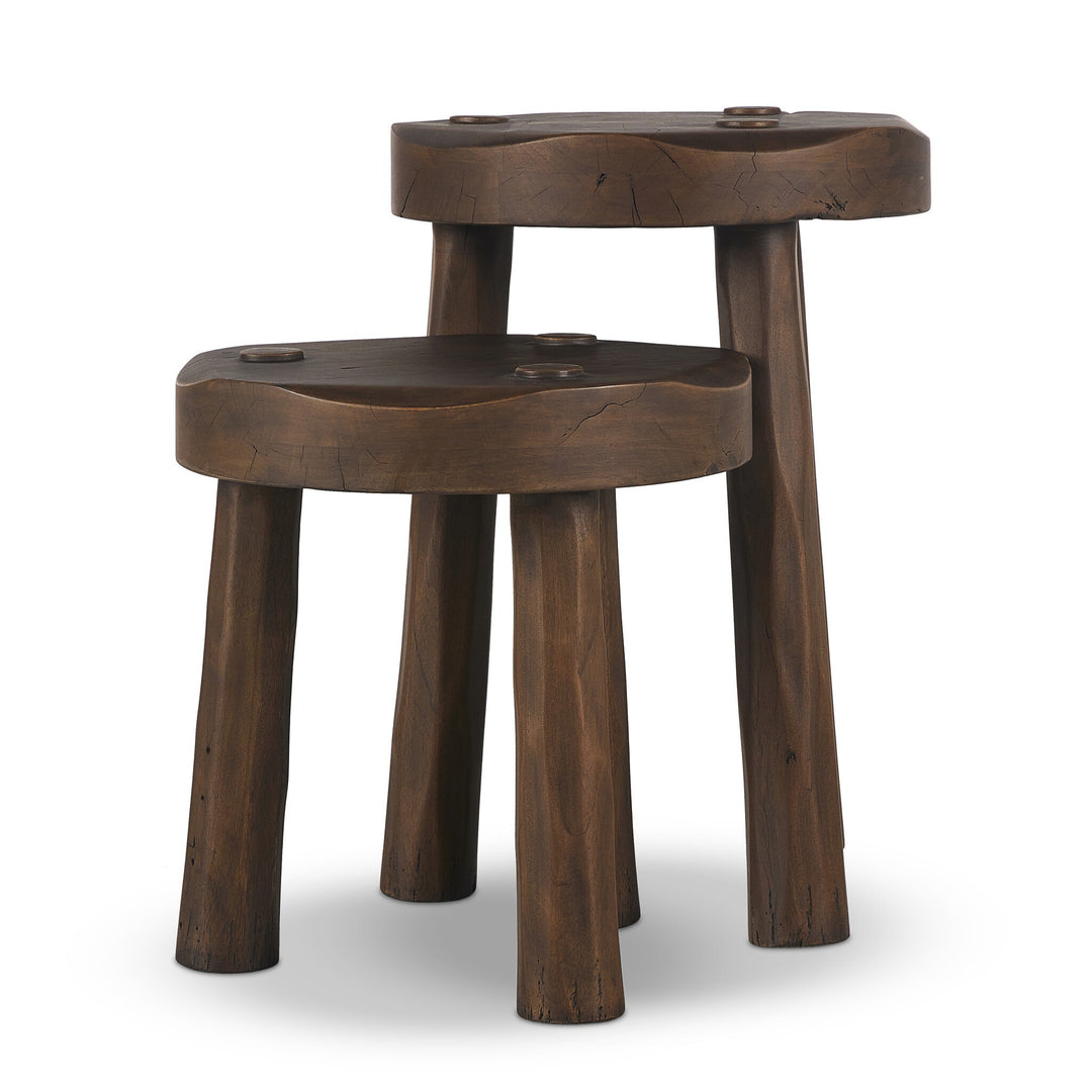 Four Hands - Maha Accent Stool - 246748-001 | American Home Furniture