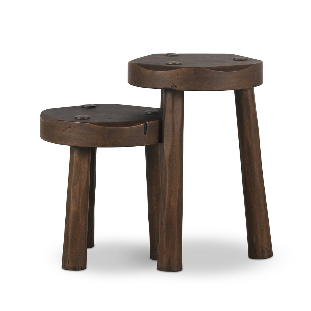Four Hands - Maha Accent Stool - 246748-001 | American Home Furniture
