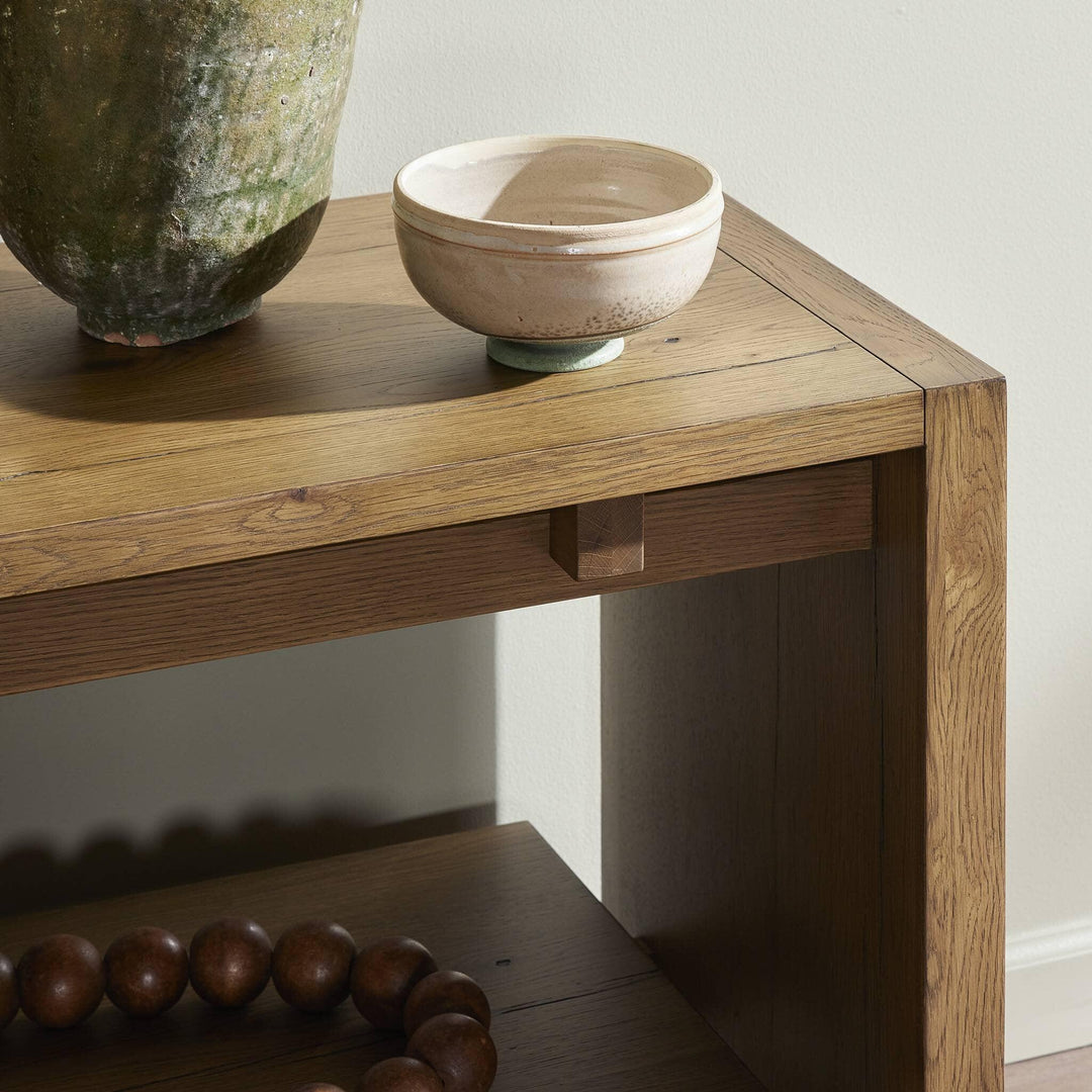 Theodore Media Console - AmericanHomeFurniture