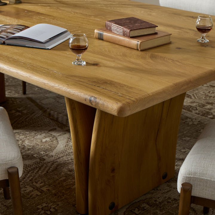 Four Hands - Marcon Dining Table 96" - 246848-001 | American Home Furniture