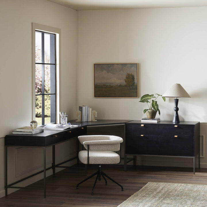 Four Hands - Trey Modular Corner Desk - 246882-001 | American Home Furniture